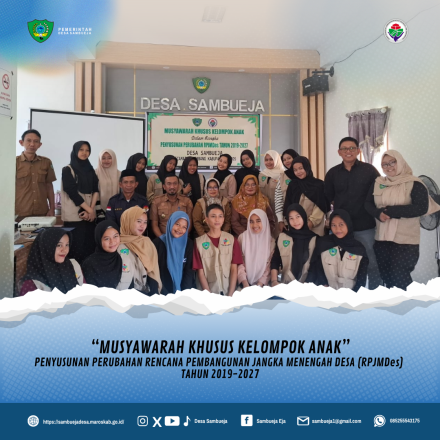 MUSDESUS ANAK PENYUSUNAN PERUBAHAN RPJMDes TAHUN 2019-2027
